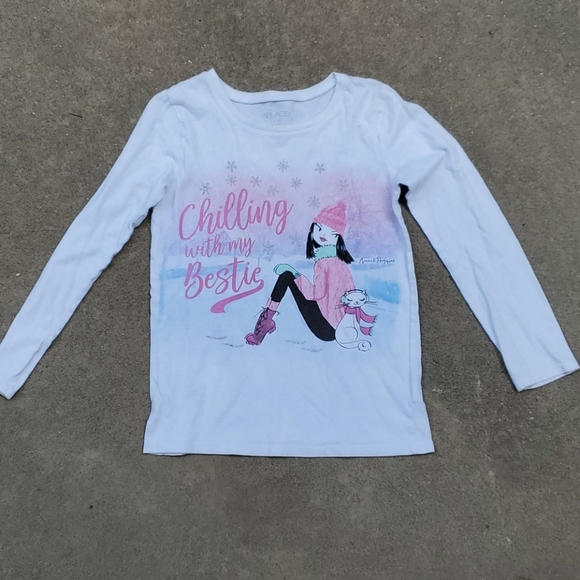 Place Other - RELISTED Chilling with my Bestie long sleeve tee